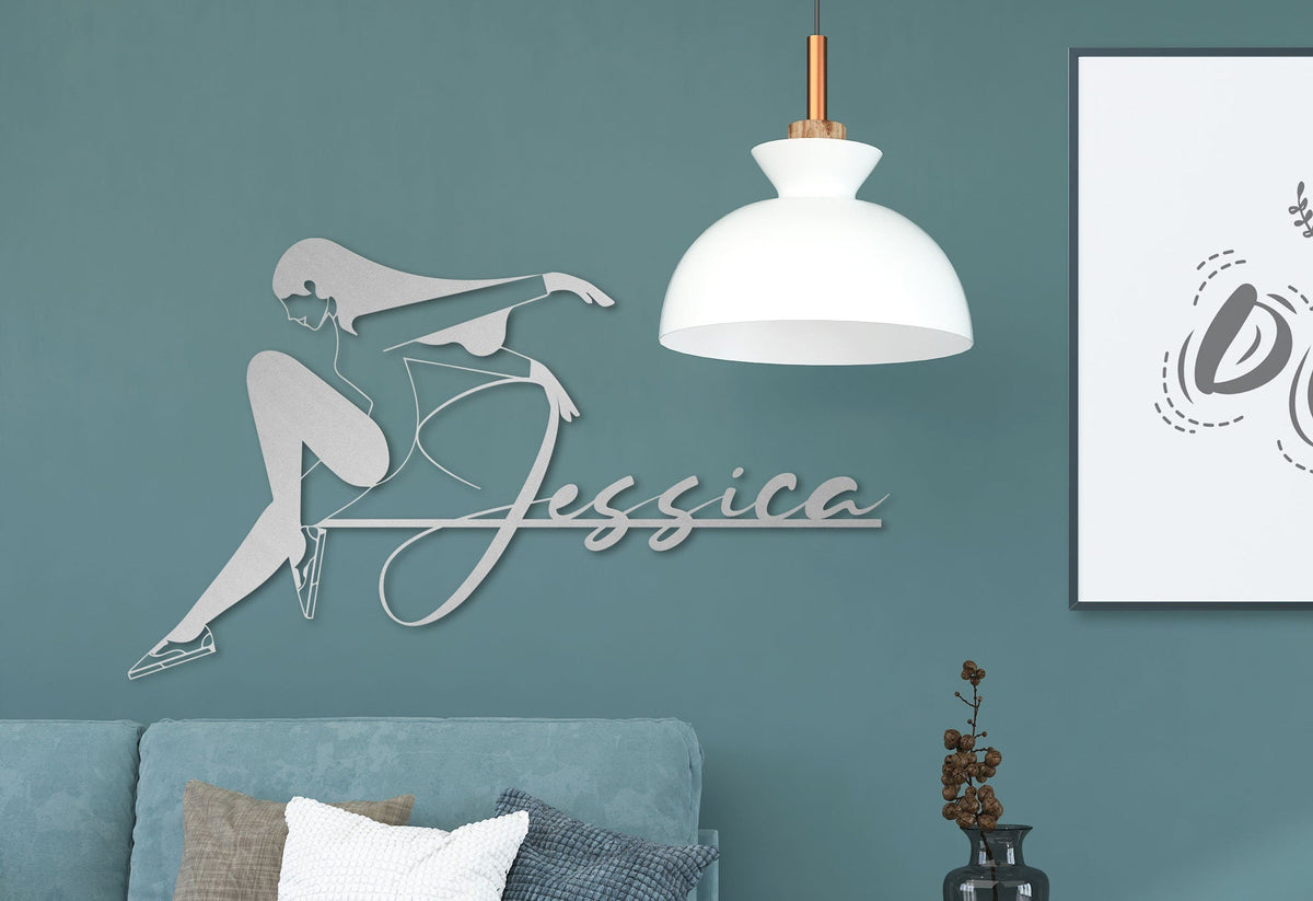 Metal Woman Wall Art and Custom Decor