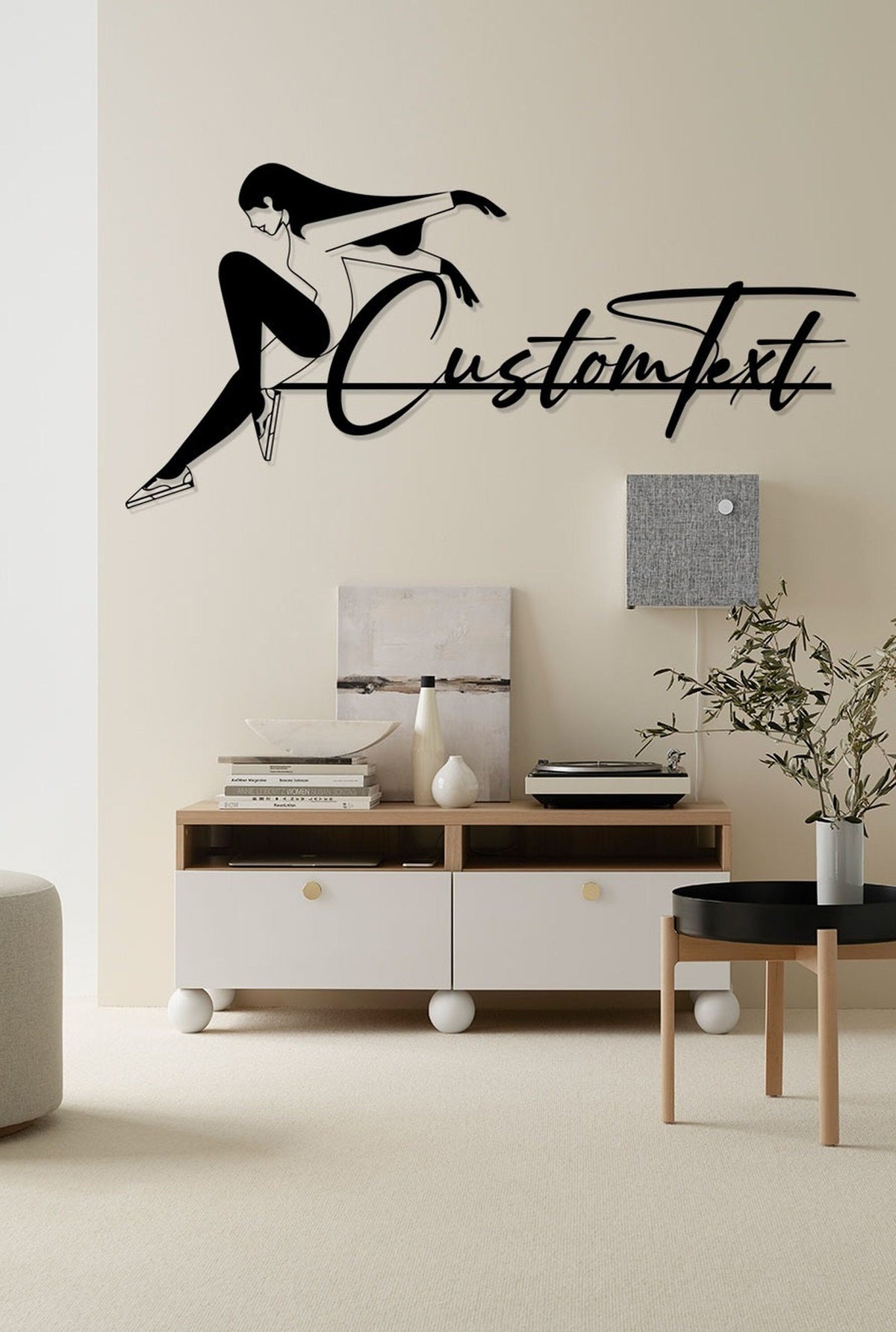 Metal Woman Wall Art and Custom Decor