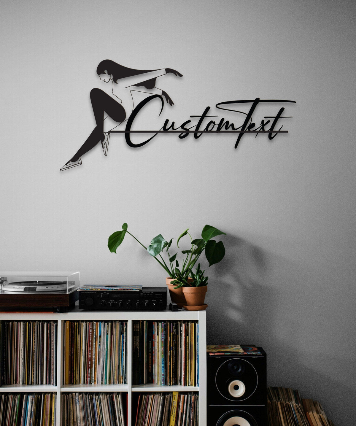 Metal Woman Wall Art and Custom Decor