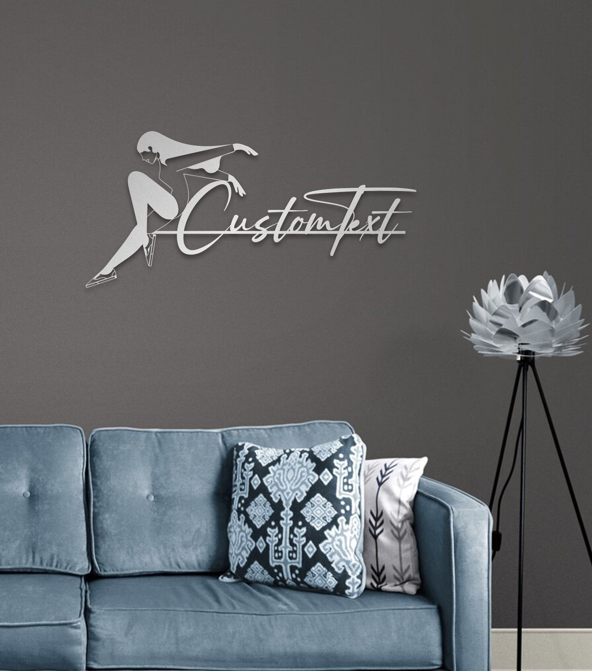 Metal Woman Wall Art and Custom Decor