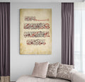 Surah Nazar Islamic Wall Art Arabic Canvas Print (Evil Eye)