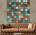 99 Names of Allah Islamic Canvas Wall Art