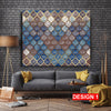 99 Names of Allah Islamic Wall Art Canvas Print