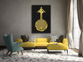 Kalima Islamic Wall Art Canvas Prints Key Design
