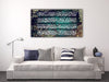 Large Ayatul Kursi Islamic Wall Art Canvas Print Arabic Calligraphy