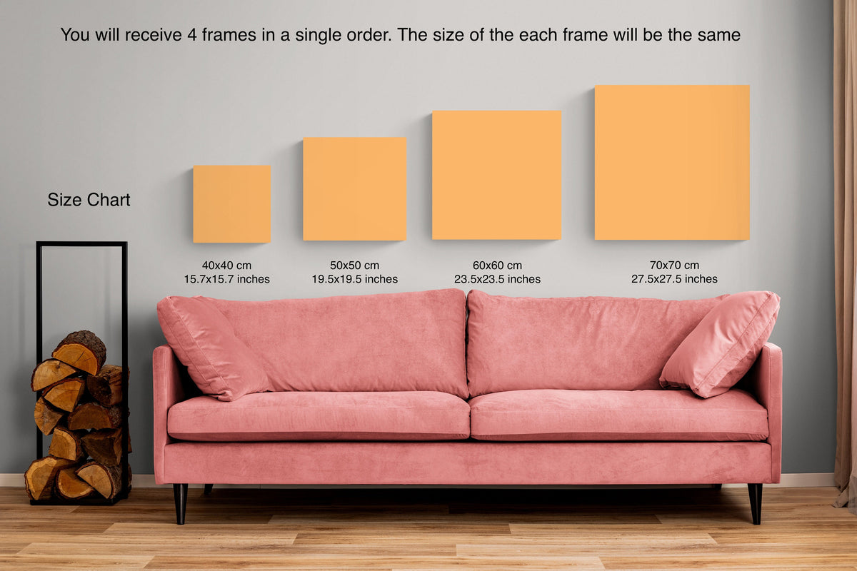 Beautiful 99 Names of Allah Islamic Wall Art Collection