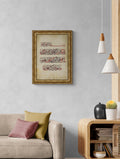 Islamic Wall Art Nazar, Evil Eye Verse, Print on Wood Framed Islamic Gifts for Muslims