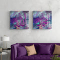 Glass Allah and Muhammad Islamic Wall Art Arabic Calligraphy